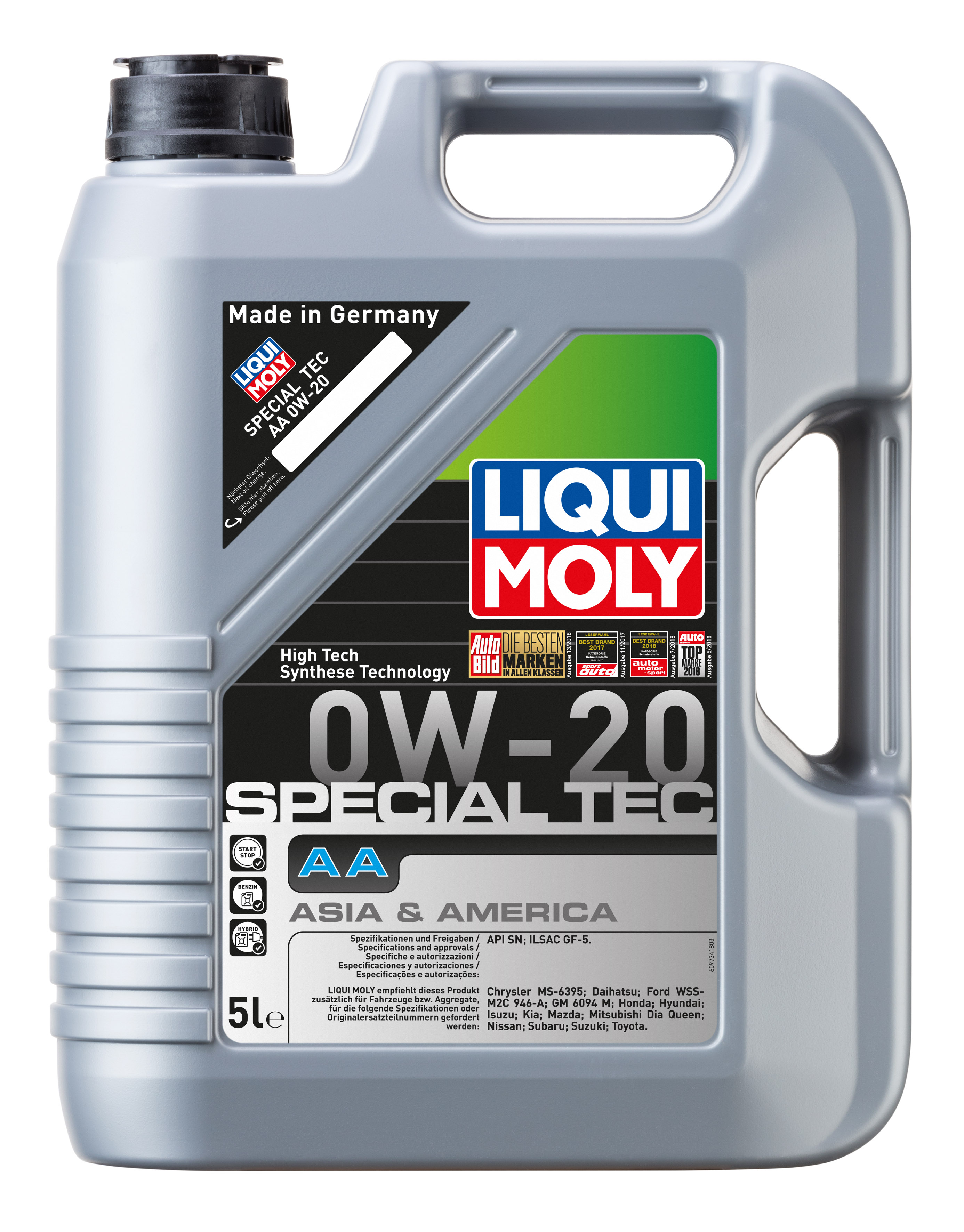 9734 ACEITE SPECIAL TEC AA 0W20